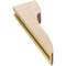 Ekena Millwork 3"W x 6"D x 18"H Thin Carmel Rough Cedar Woodgrain TimberThane Corbel, Primed Tan CORUR03X06X18CARRCPR - alternate 2